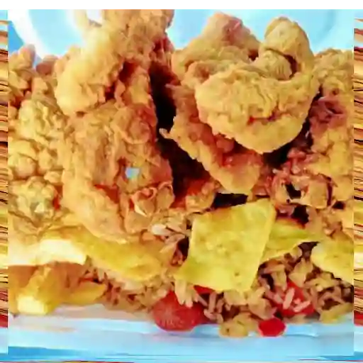 Chicharron de pollo, tamaño chico