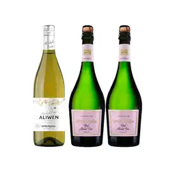 Combo Aliwen Undurraga Vino Blanco Chardonnay Sin Alcohol Undurr