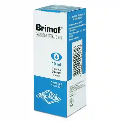 Brimof Hipotensor en Solución Oftálmica Estéril 