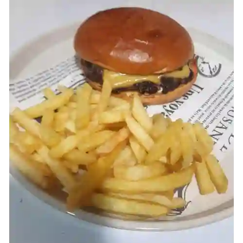 Style Fries Burger