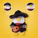 Peluche Pingüino Mariachi Miniso