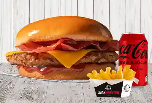 Combo Smashter Burger Americana