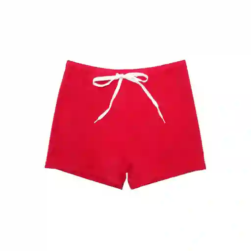 Short de Lycra Rojo Talla L Samia