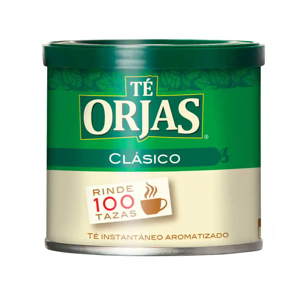 Orjas Té en Polvo Instantáneo Clásico 