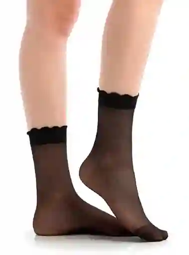 Monarch Pack Calcetines Soquet Liso Negro T 2953