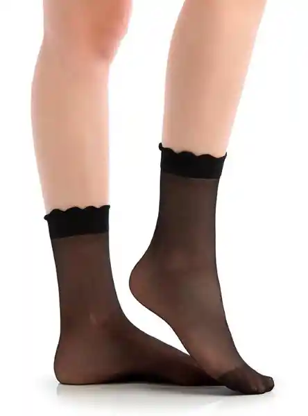 Monarch Pack Calcetines Soquet Liso Negro T 2953