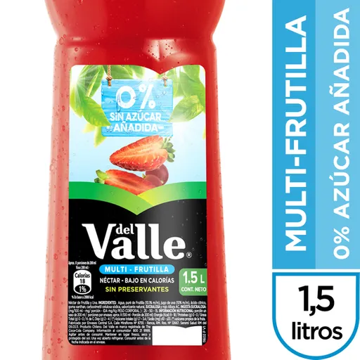 Andina Del Valle Bebida Sabor a Multi Frutilla