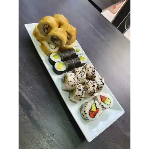 Menú Vegetariano 24 Piezas Roll
