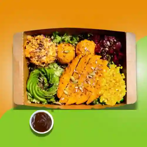 Super Bowl Croqueta Vegan Crispy