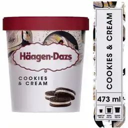 Haagen-Dazs Helado Cookies & Cream