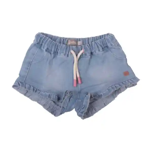 Short Bebe Niña Celeste Pillin 9 M