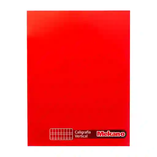 Mekano Cuaderno College Caligrafí­A Vertical Liso