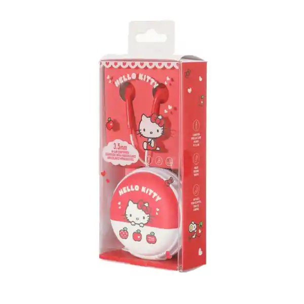 Audífonos de Cable Hello Kitty Miniso