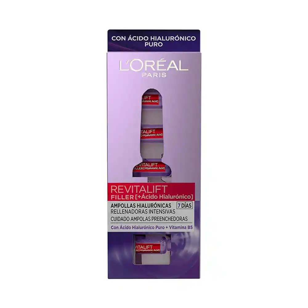 Loreal Paris Ampollas Rellenadoras Intensivas Revtitalift Filler