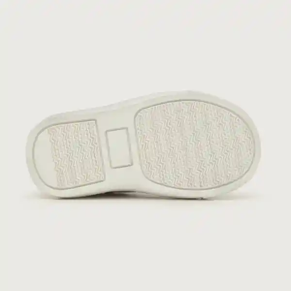 Zapatillas Urbana de Niña Blanco Talla 21 Opaline