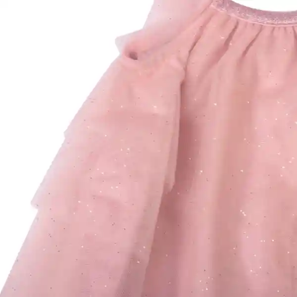 Vestido Bebe Niña Damasco Palido Pillin 12 M