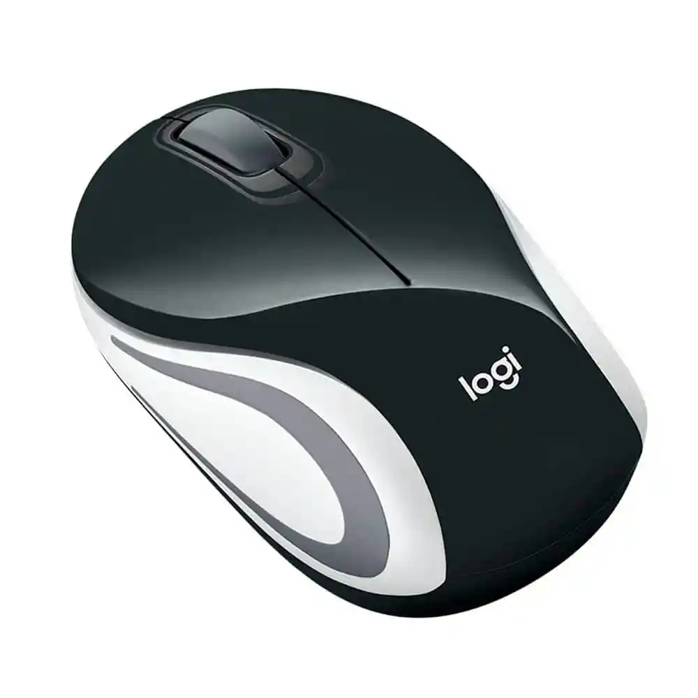 Logitech Mouse M187 Wireless Black