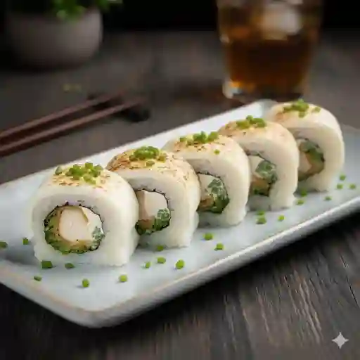 Rolls en Queso de Pollo