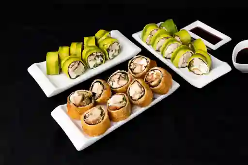 Promo 3 Rolls Sin Arroz Clasica