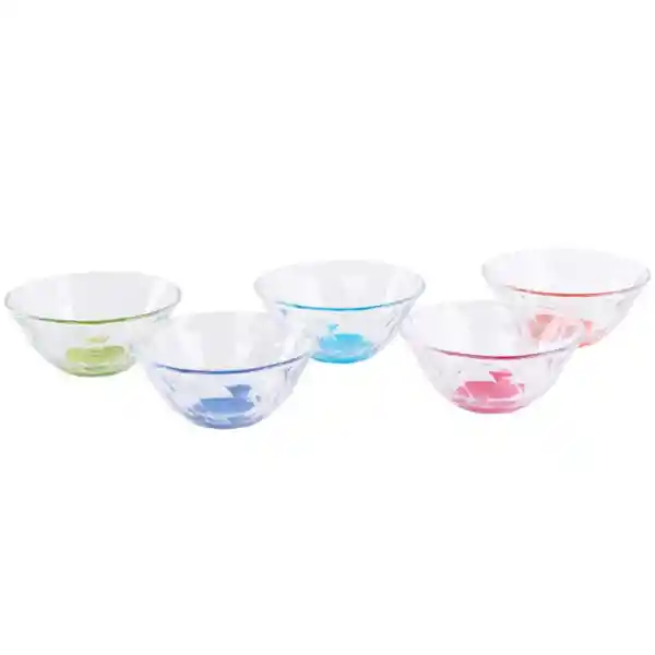 Bowl Vidrio Base Color