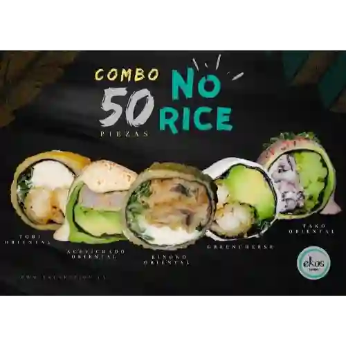 Combo 50 Piezas No Rice