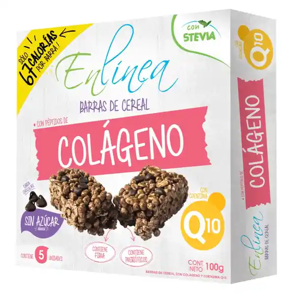 En Línea Barra de Cereal Con Colágeno