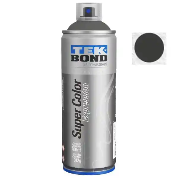 Tekbond Pintura Expression Petroleum Gray en Aerosol