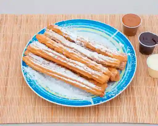 14 Churros Azucarados