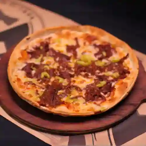 Pizza Mechada Picante
