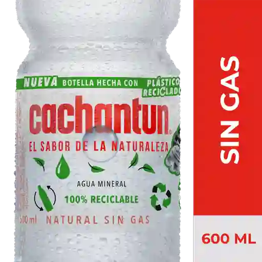 Cachantun Agua Sin Gas 600 ml