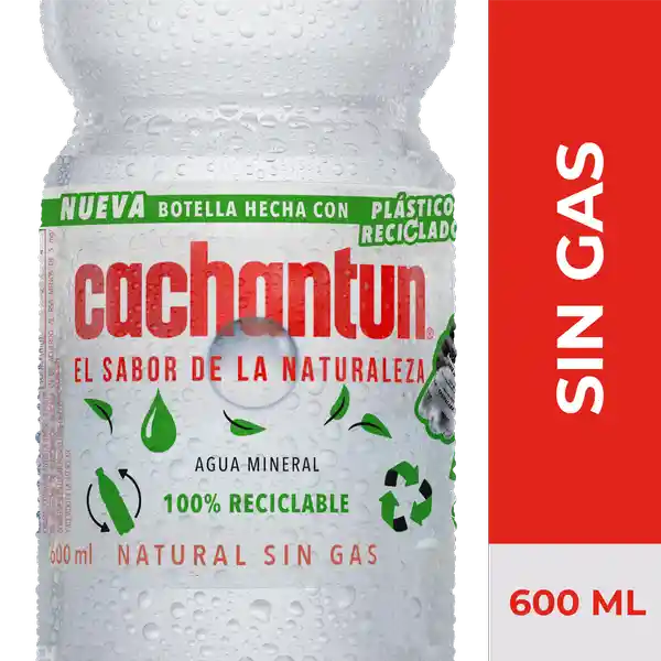 Cachantun Agua Sin Gas 600 ml