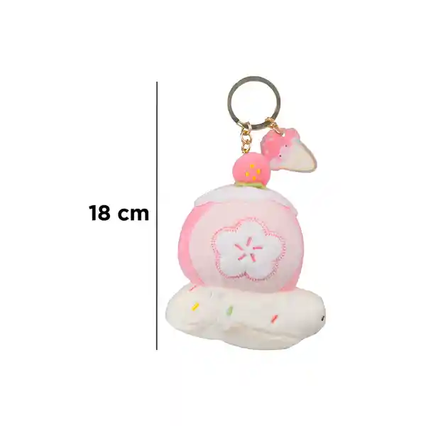 Llavero Colgante Rollo de Fresa Yummy Yummy Series Miniso