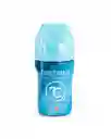 Twistshake Mamadera Acero Anti-Cólico Mármol Azul 260 mL