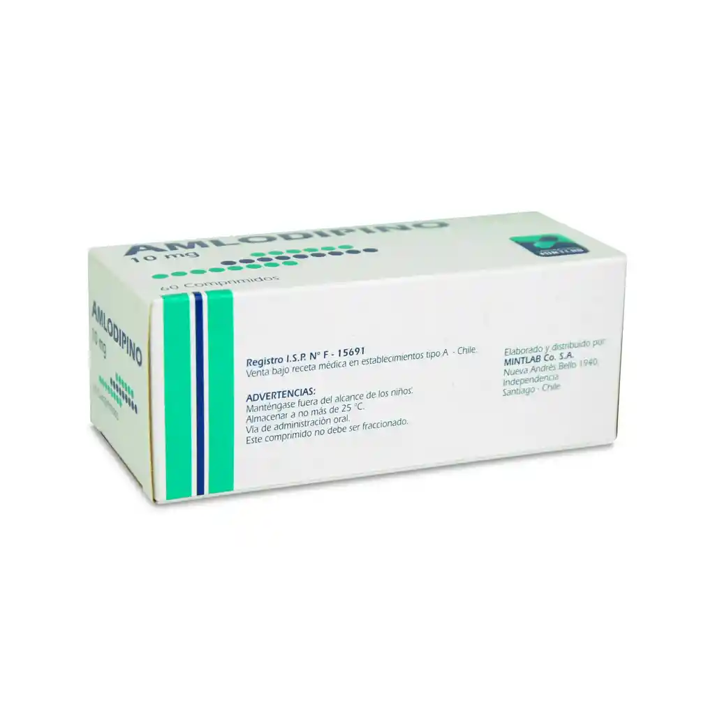 Amlodipino Hipotensores 10 Mg