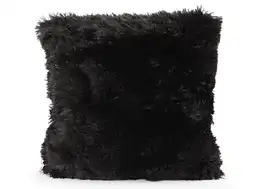 Cojin Ripley Home Peludo Classic 45 X 45 Cm Negro