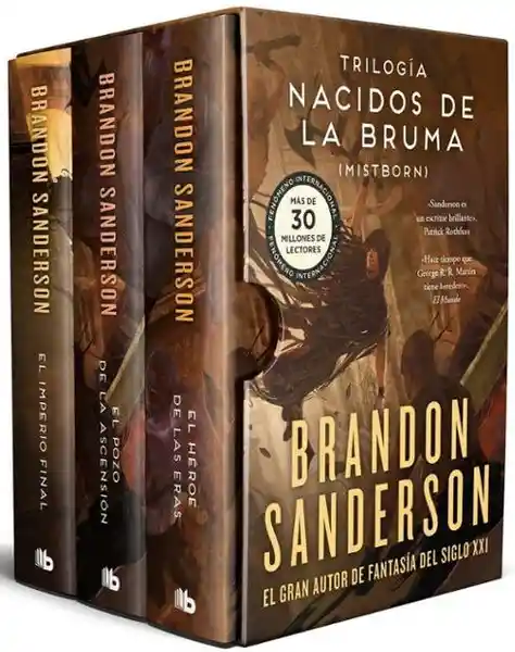 Estuche Mistborn. Trilogía Nacidos de la Bruma