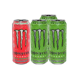 Combo Monster Bebida Energetica Sabor Ultra Watermelon Monster e