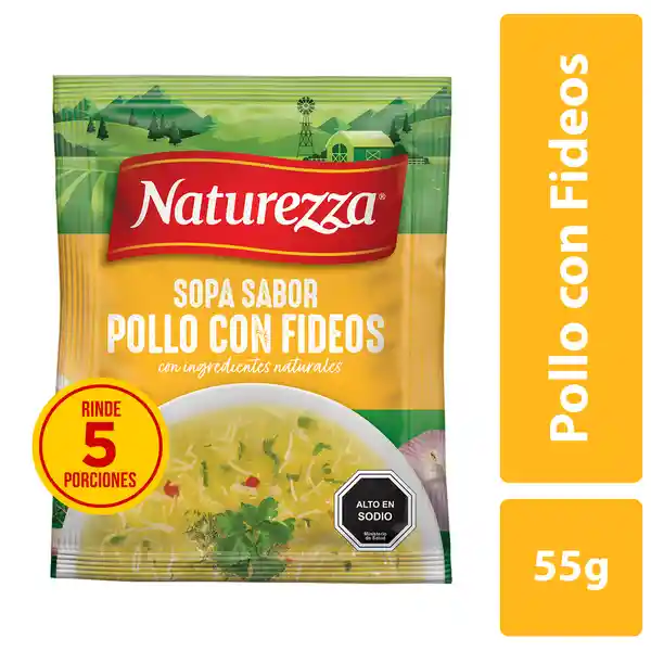 Naturezza Sopa de Pollo con Fideos Deshidratada