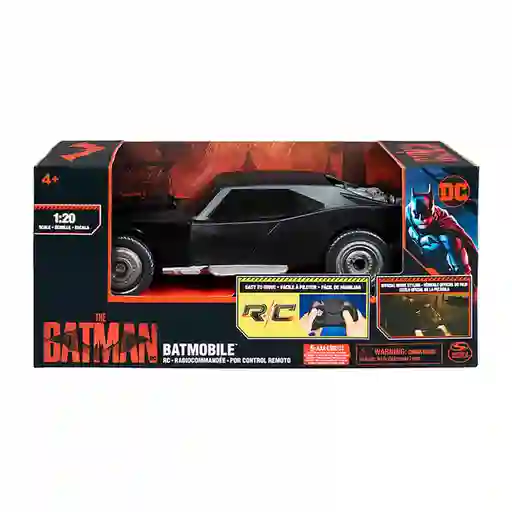Dc The Batman Batmovile Con Control Remoto Escala1:20 6050469