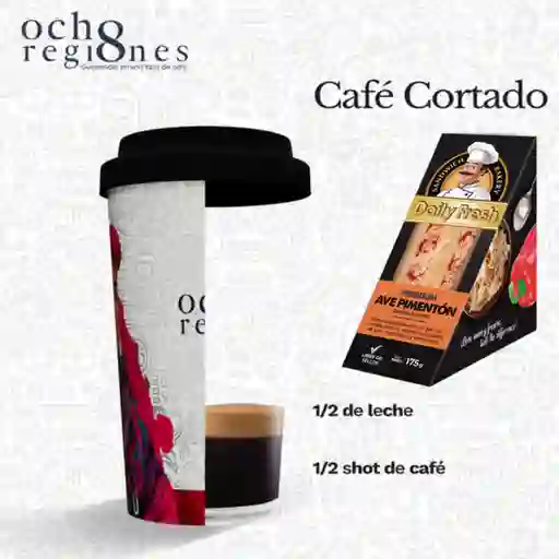 Combo Cafe Cortado 8 Regiones y Ave Pimenton Daily