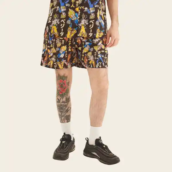 Short Traje de Baño Dragón Ball Súper Saiyajin Talla S