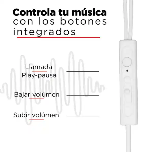 Audífonos de Cable Miniso