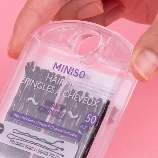 Set Pasador Para Cabello Ondulado Miniso