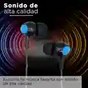 Miniso Audifonos De Cable Se383 Negro/azul 12m