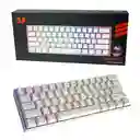 Teclado Gamer Mecánico Draconic Blanco Rgb Redragon K530W