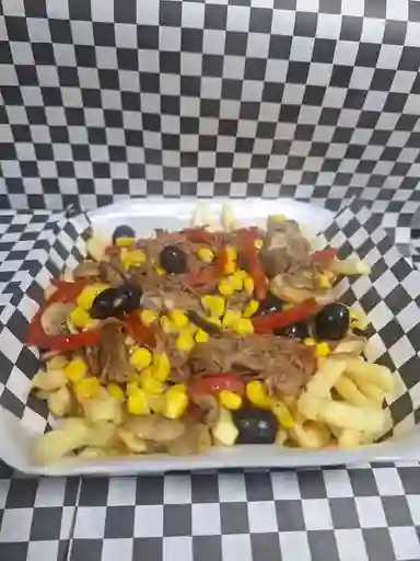 Chorrillana Mechada Individual