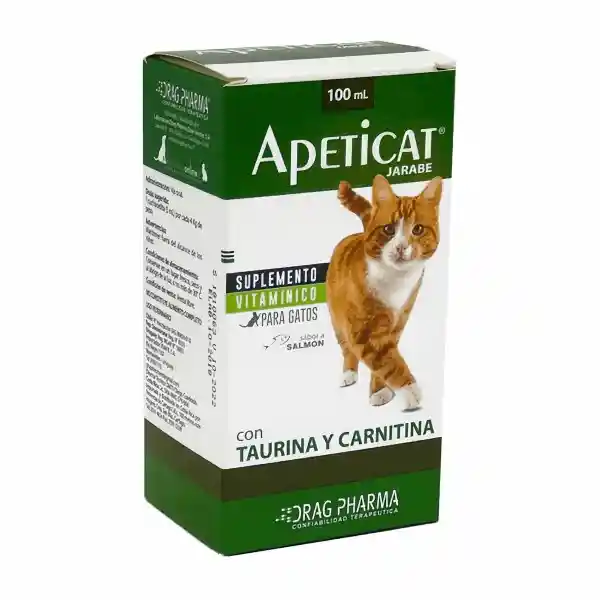 Apeticat Suplemento Vitamínico Para Gato en Jarabe