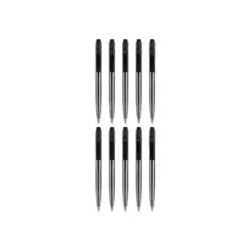 Set Pluma de Gel Negro Miniso