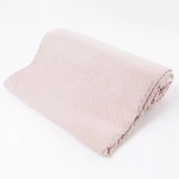 Cubrecama 2 Plazas Promo Rosa PV25 Ripley Home