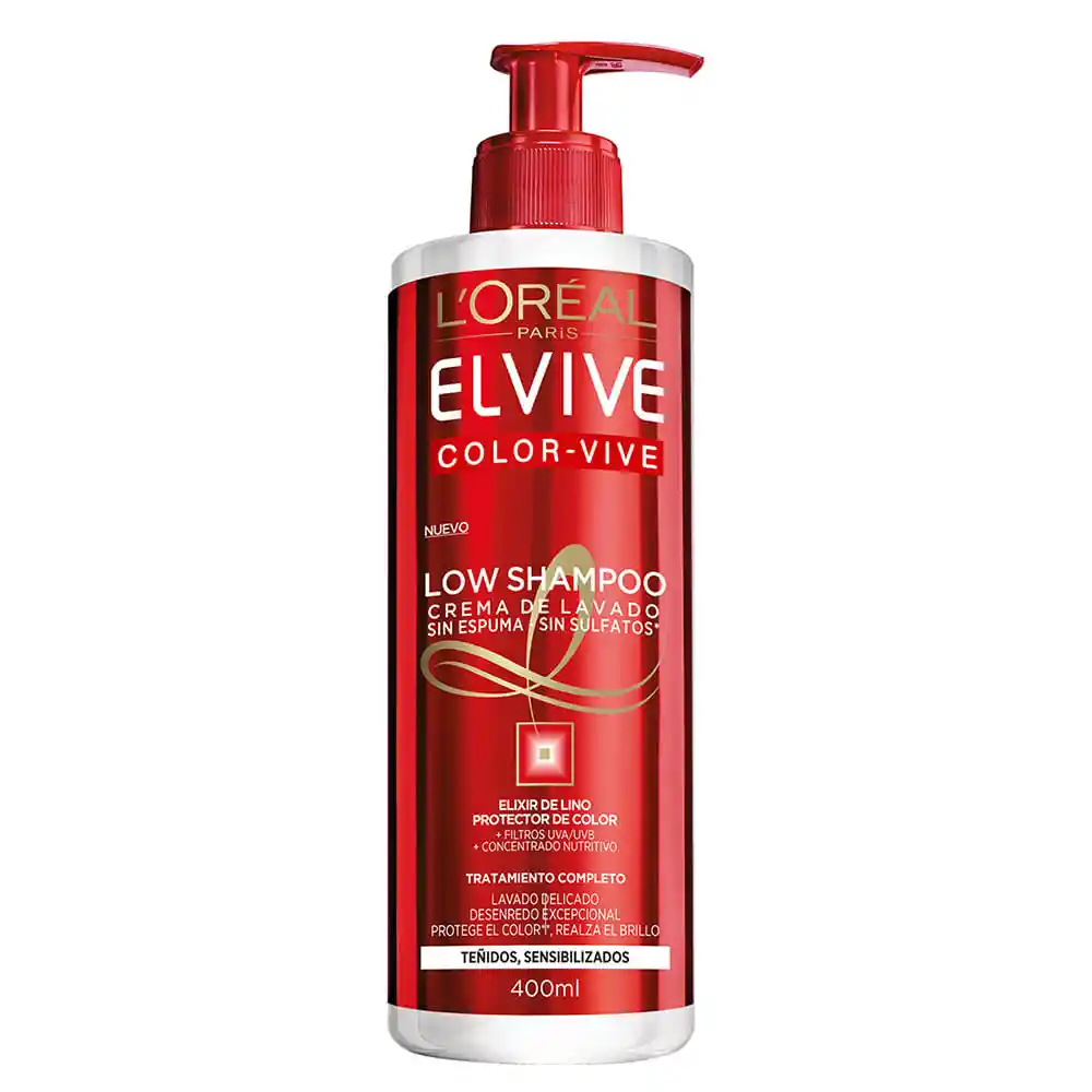 Elvive Low Shampoo Color Vive